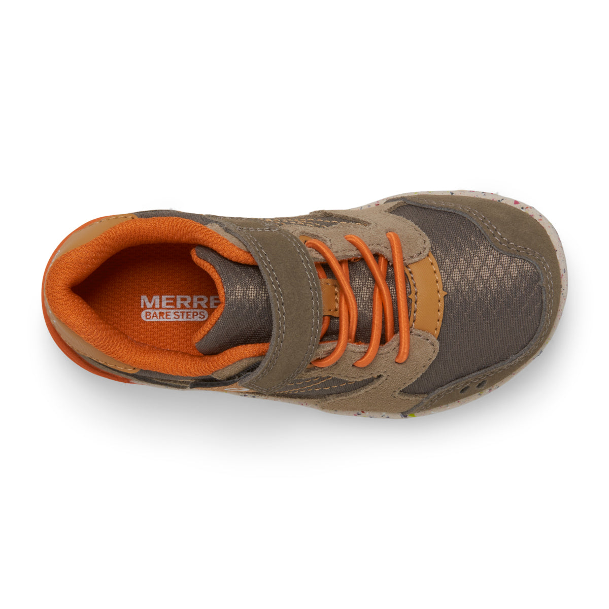 Bare Steps™ A83 Sneaker - Little Kid Gunsmoke/Taupe