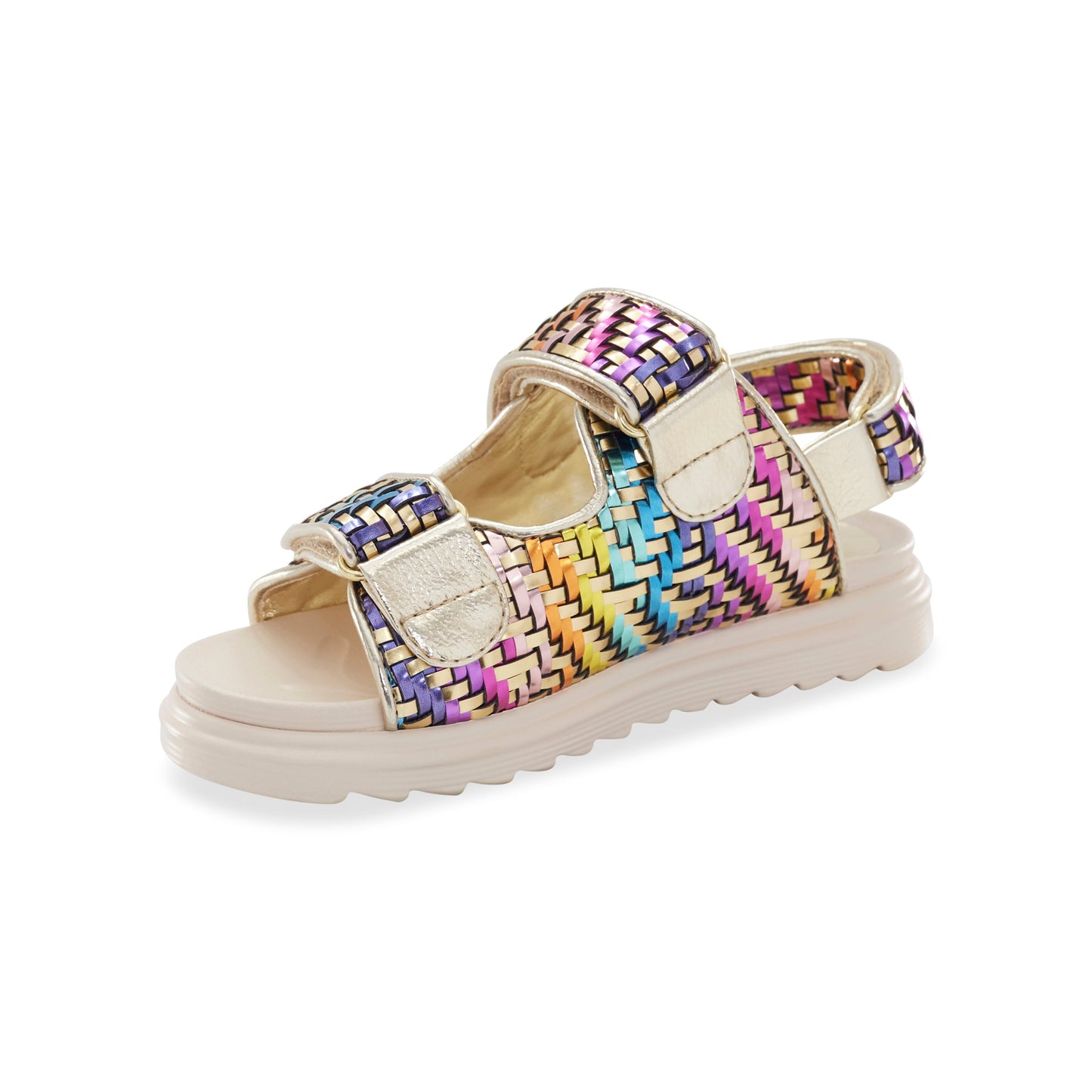 Mini Orson Sandal - Big Kid Gold Multi