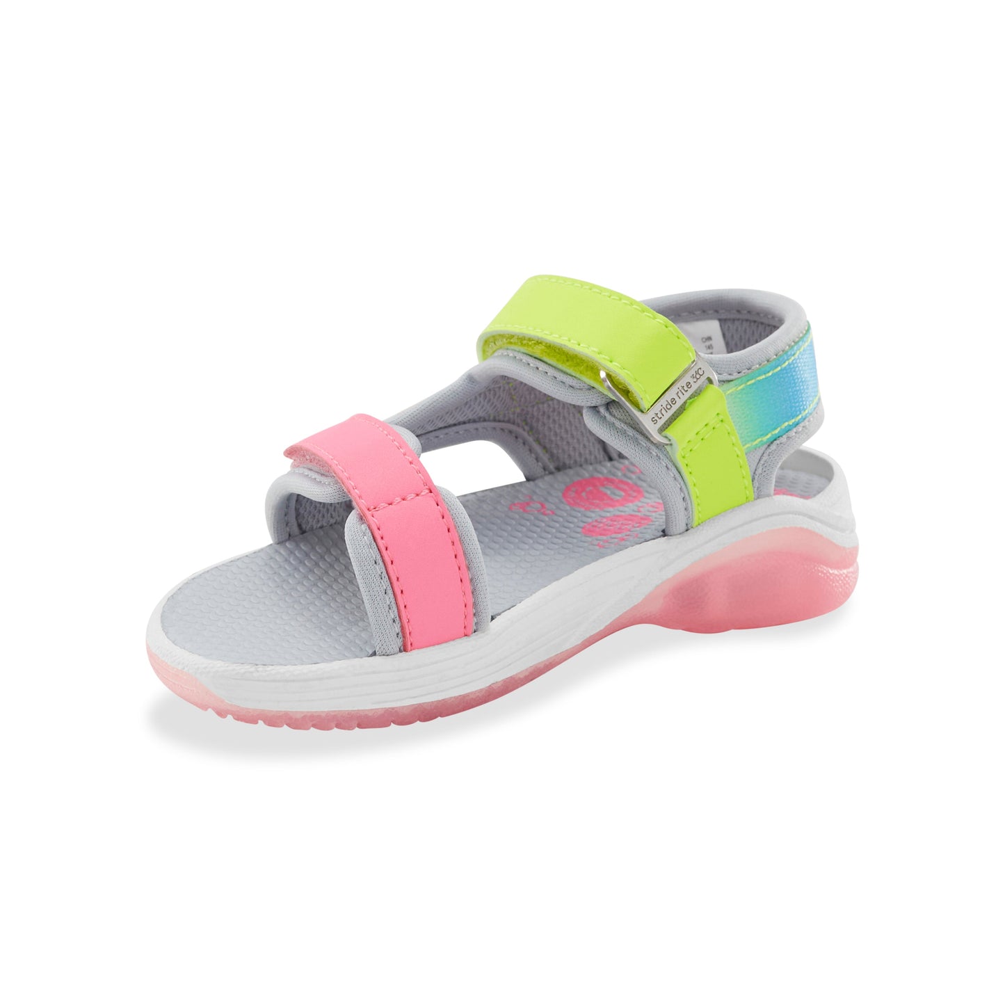 Light-Up Asher Sandal - Little Kid Multi