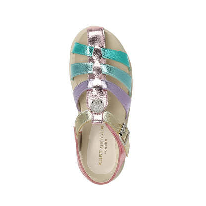 Kensington Fisherman Sandal  - Big Kid Pastel Multi