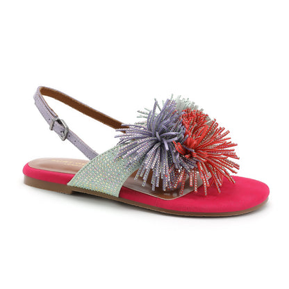 Mini Fringe Sandal - Little Kid Multi