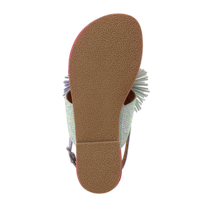 Mini Fringe Sandal - Little Kid Multi