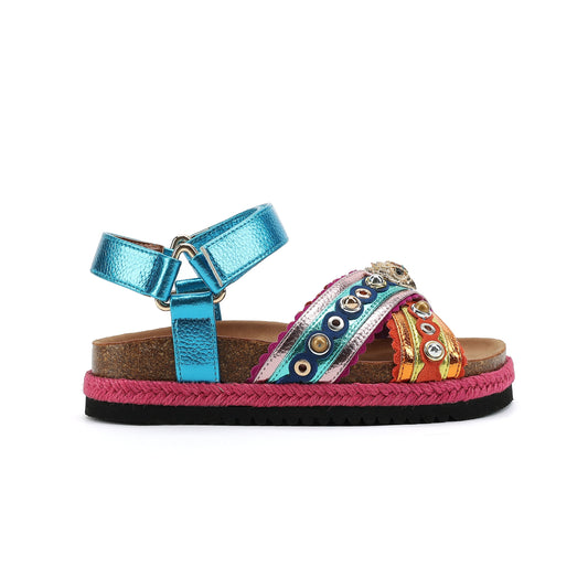 Mini Kensington Espadrille  - Big Kid Multi