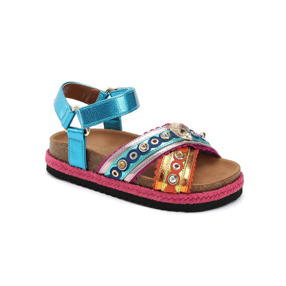 Mini Kensington Espadrille  - Big Kid Multi