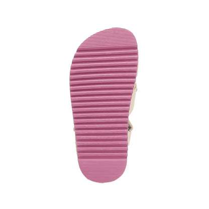 Mini Kensington Flower Sandal  - Big Kid Bone Multi