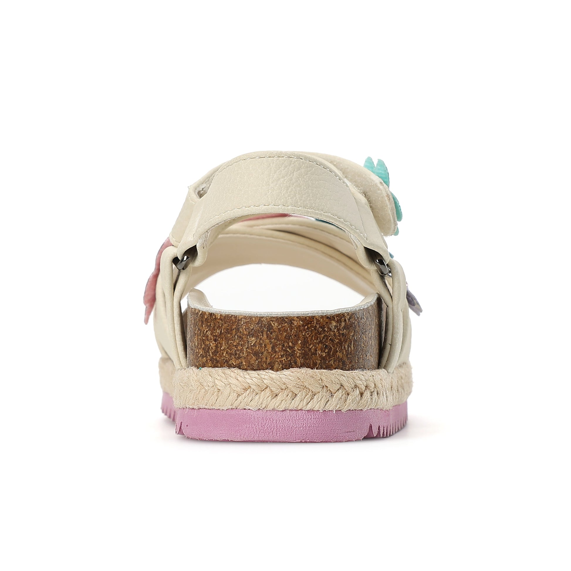 Mini Kensington Flower Sandal - Little Kid Bone Multi