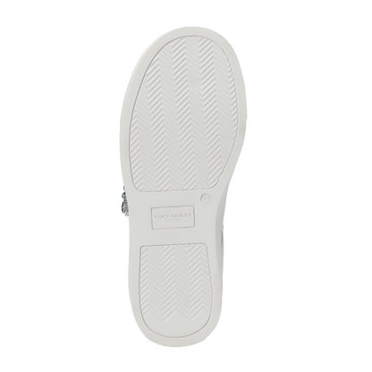 Mini Laney Love Heart Sneaker  - Big Kid White