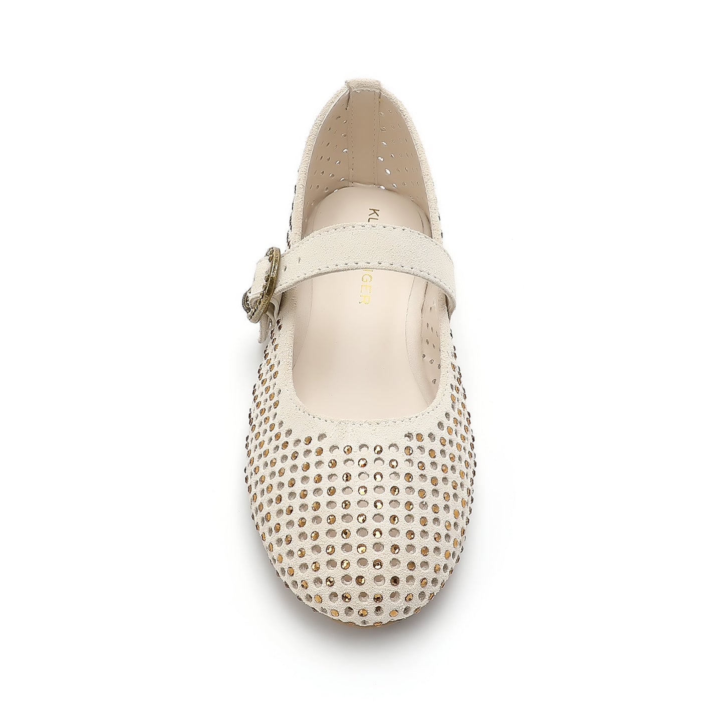 Mini Mayfair Ballet Flat  - Big Kid Bone