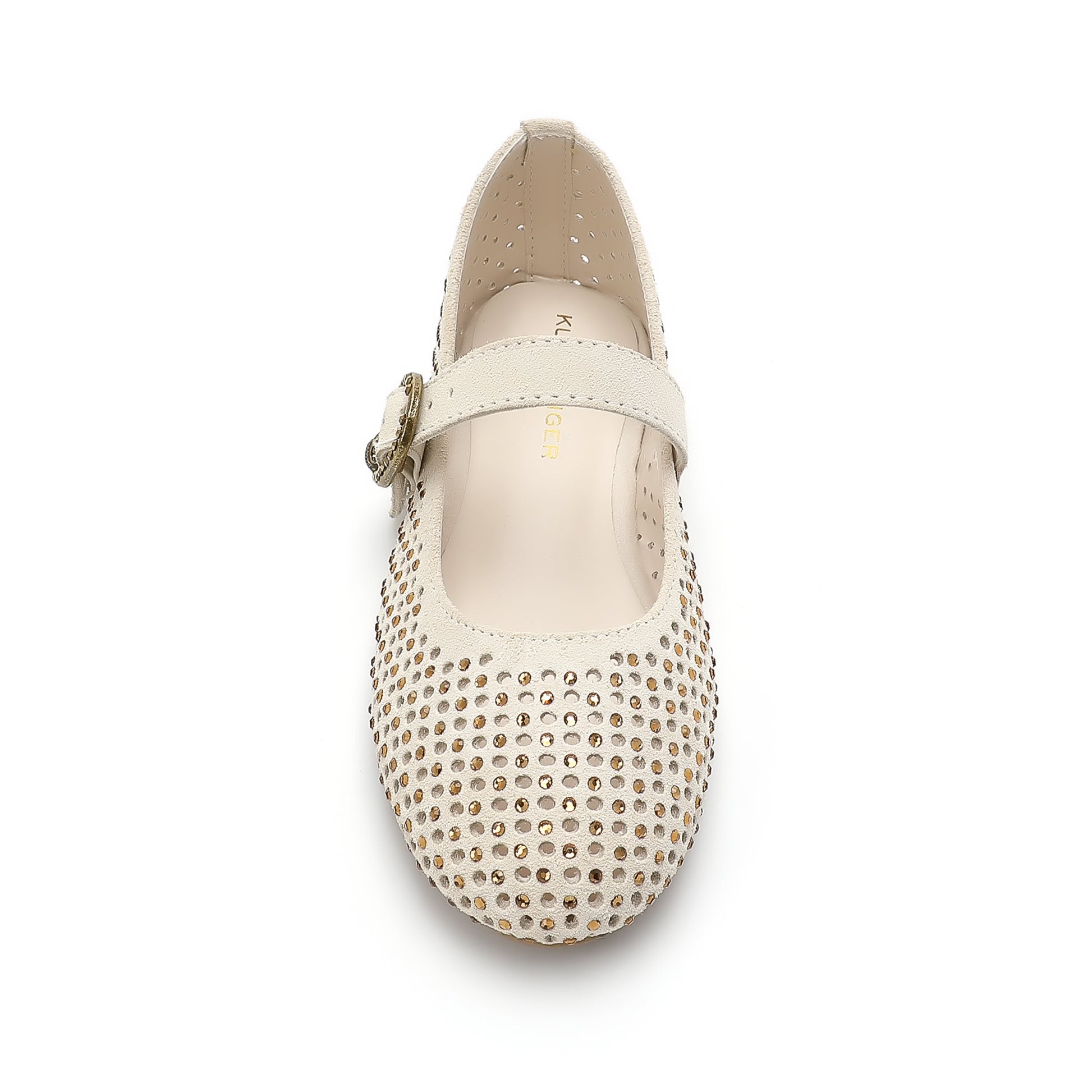 Mini Mayfair Ballet Flat  - Big Kid Bone