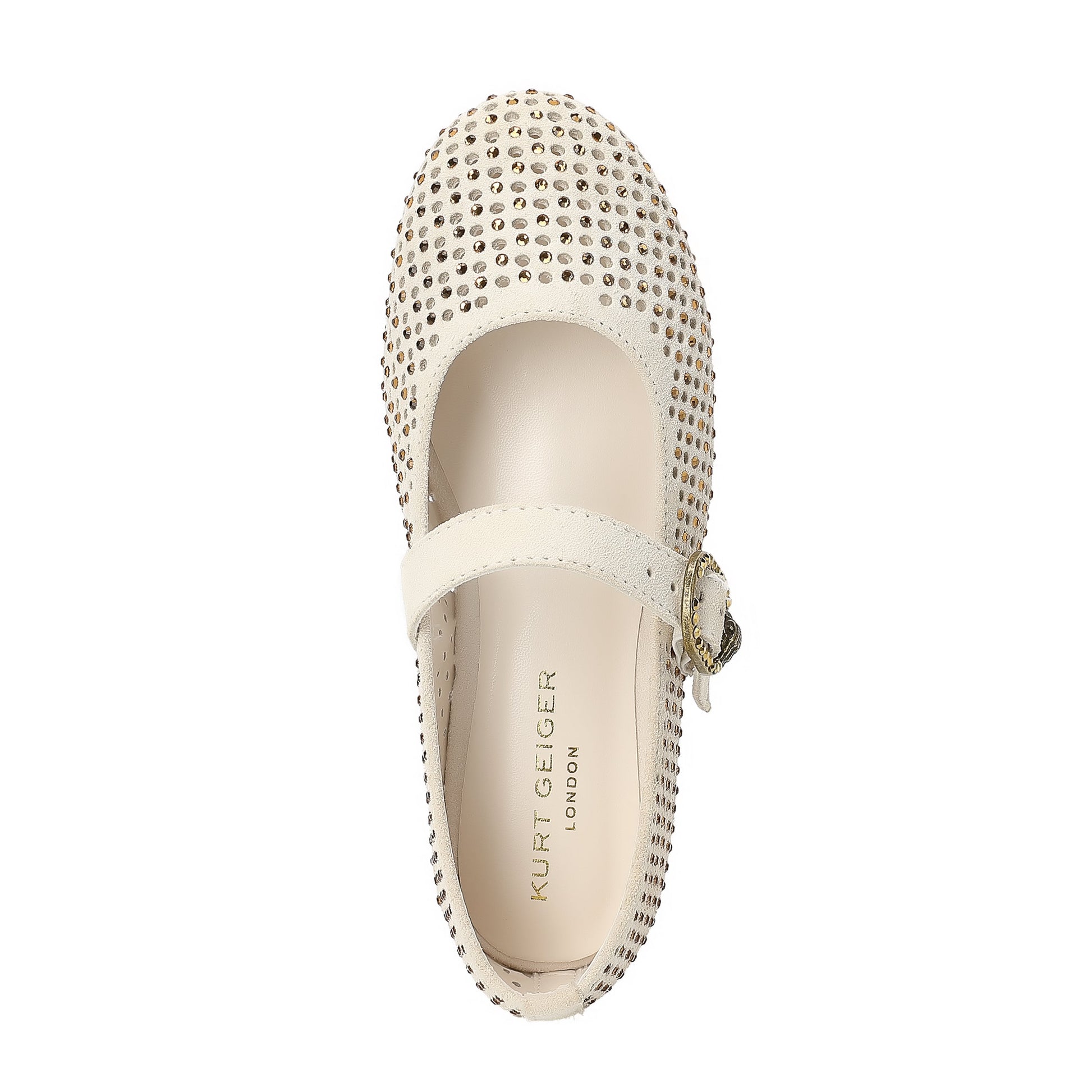 Mini Mayfair Ballet Flat  - Big Kid Bone