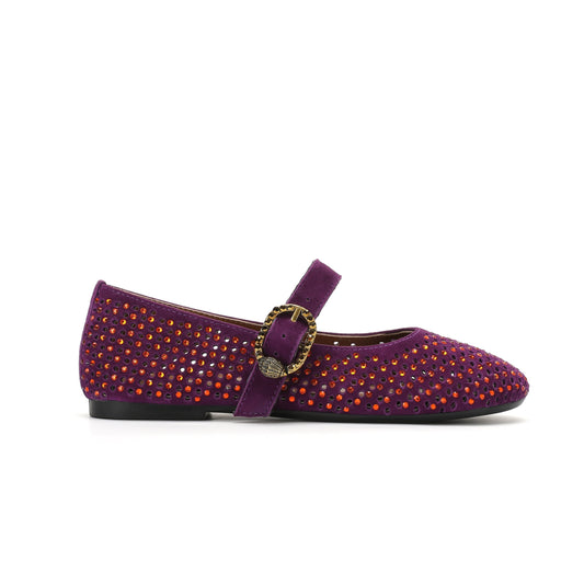 Mini Mayfair Ballet Flat  - Big Kid Deep Purple