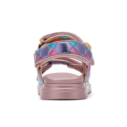 Mini Orson Sandal  - Big Kid Rainbow