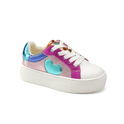 Mini Luckson Heart Sneaker - Little Kid Multi