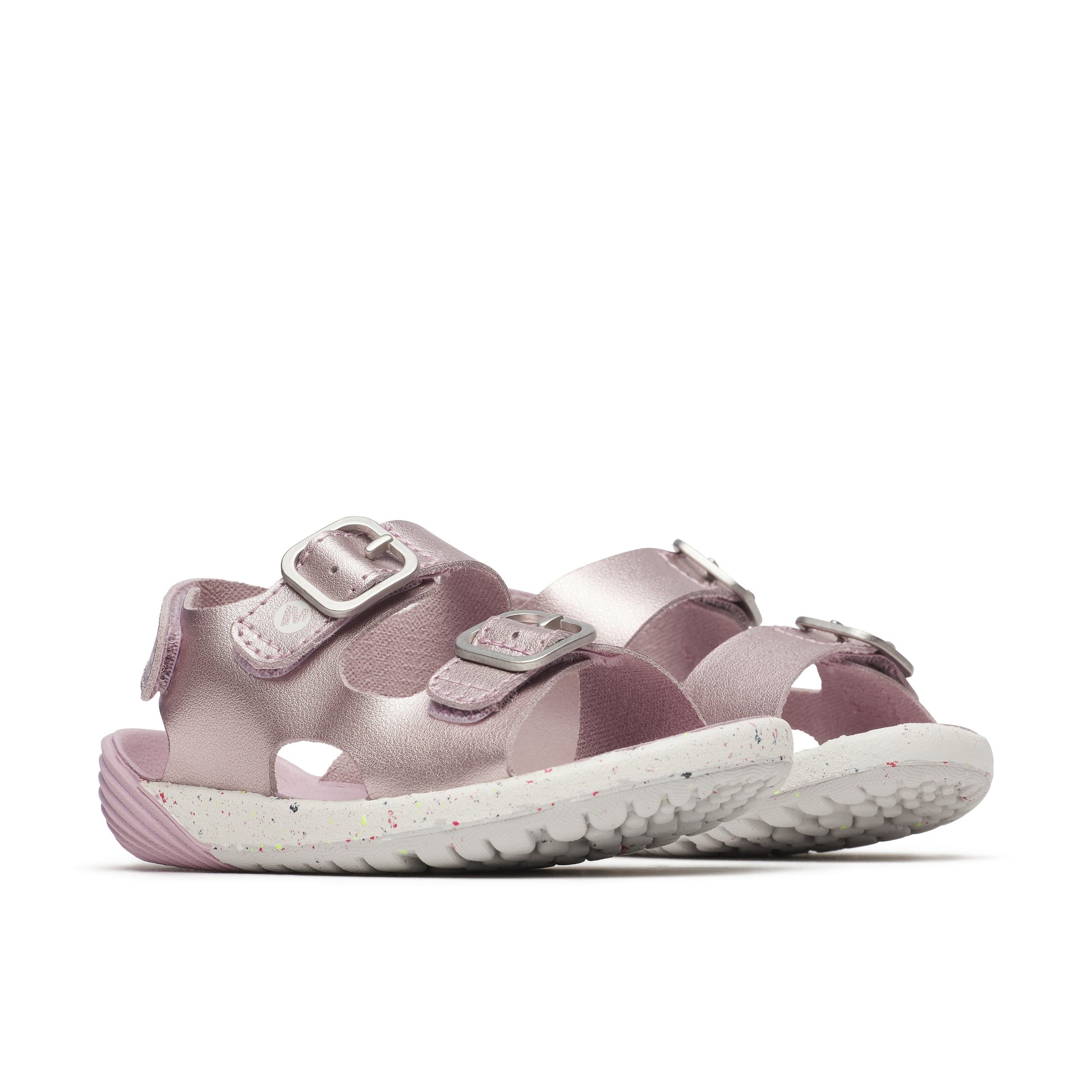 Bare Steps™ Sandal - Little Kid Lilac/Metallic