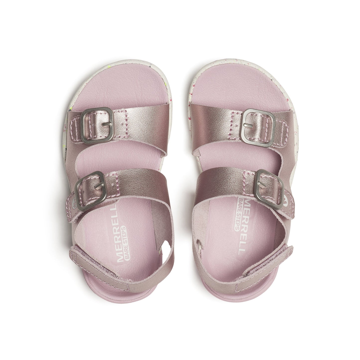 Bare Steps™ Sandal - Little Kid Lilac/Metallic