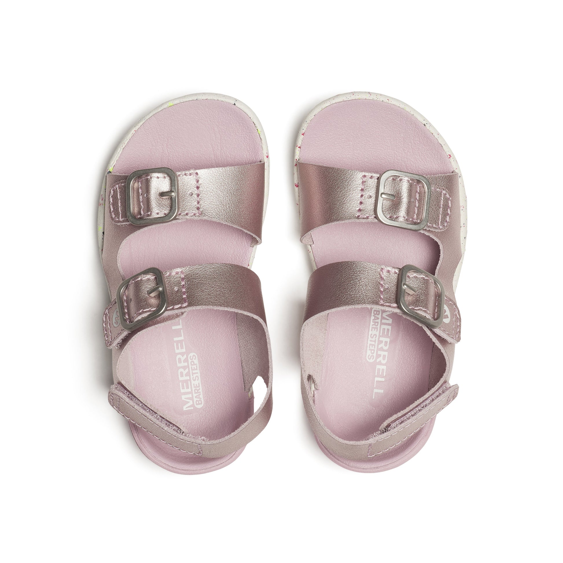 Bare Steps™ Sandal - Little Kid Lilac/Metallic