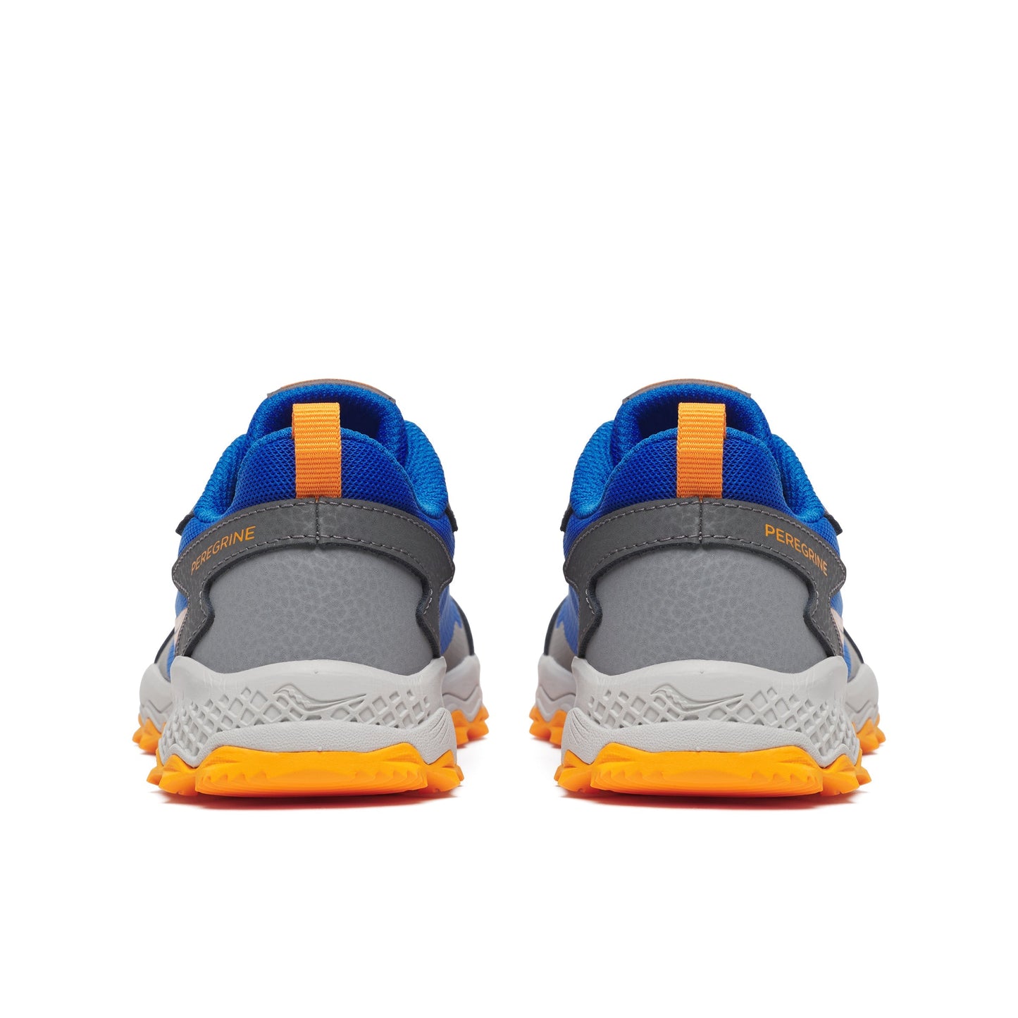 Peregrine KDZ Shield Sneaker - Big Kid Blue/Orange