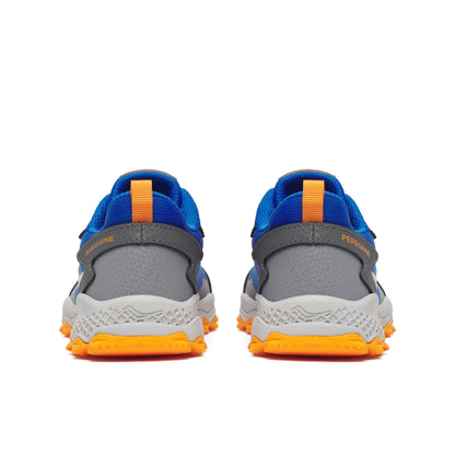 Peregrine KDZ Shield Sneaker - Big Kid Blue/Orange