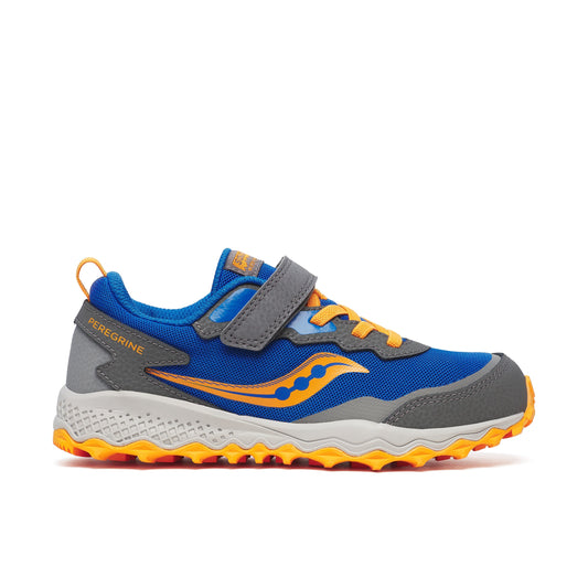 Peregrine KDZ A/C Shield Sneaker - Big Kid Blue/Orange