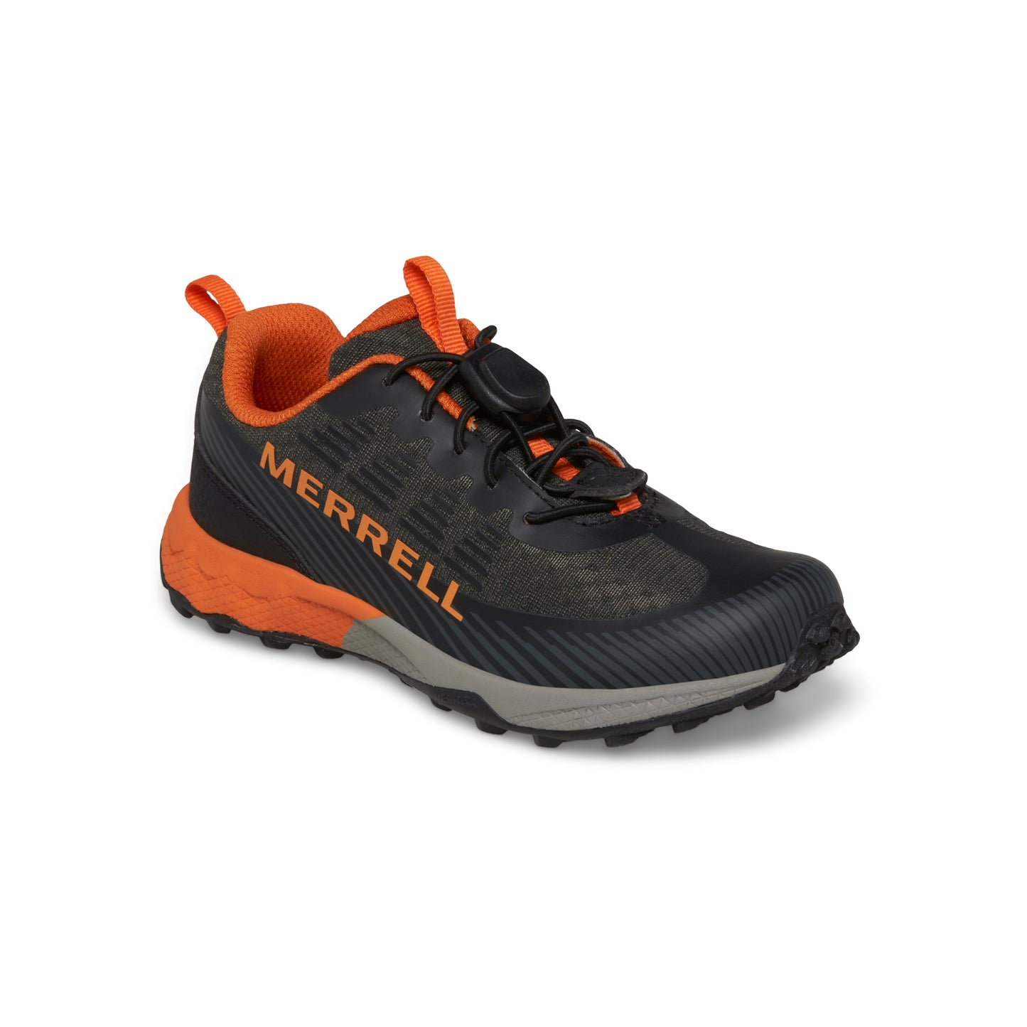 Agility Peak Sneaker - Big Kid Olive/Black/Orange