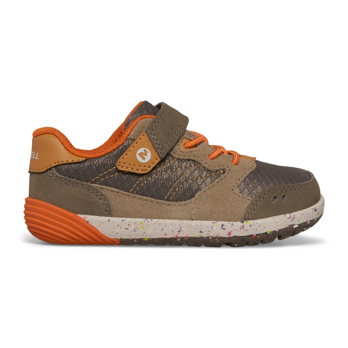Bare Steps™ A83 Sneaker - Little Kid Gunsmoke/Taupe