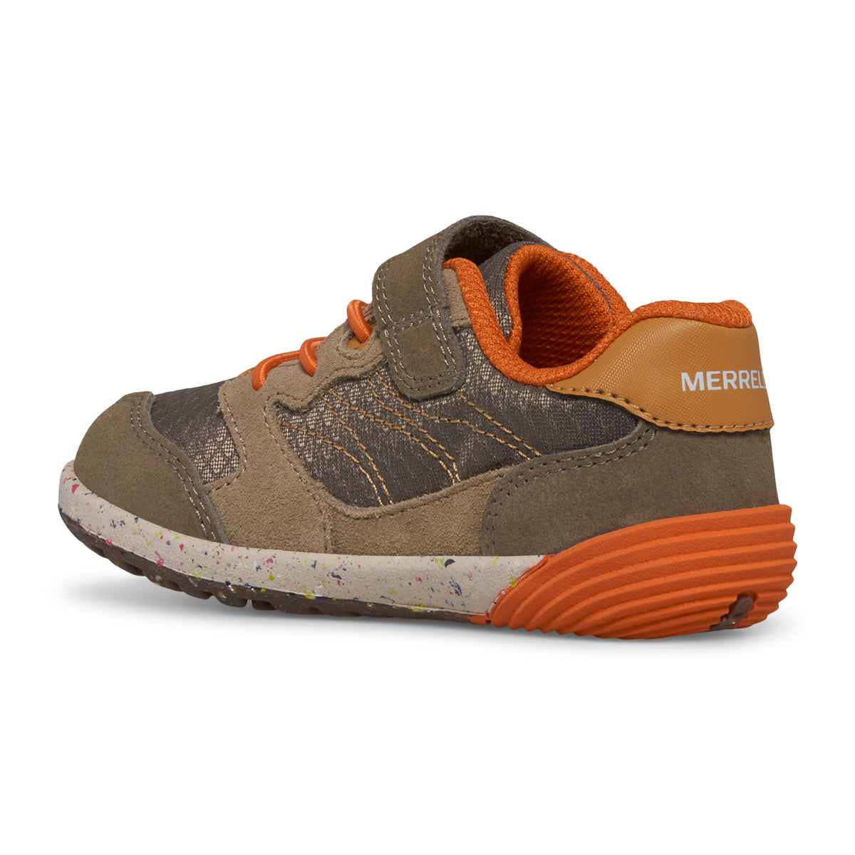 Bare Steps™ A83 Sneaker - Little Kid Gunsmoke/Taupe
