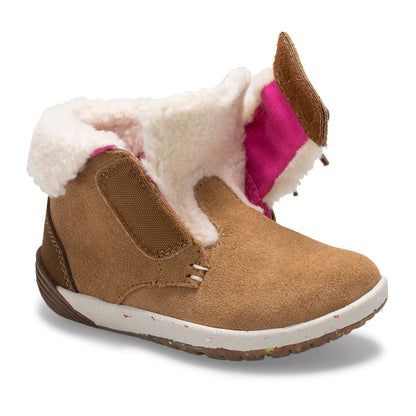 Bare Steps™ Cocoa Boot - Little Kid Chestnut