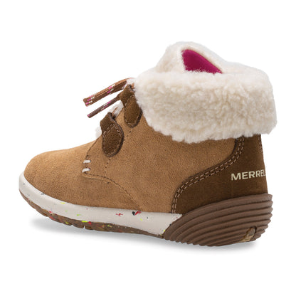 Bare Steps™ Cocoa Boot - Little Kid Chestnut