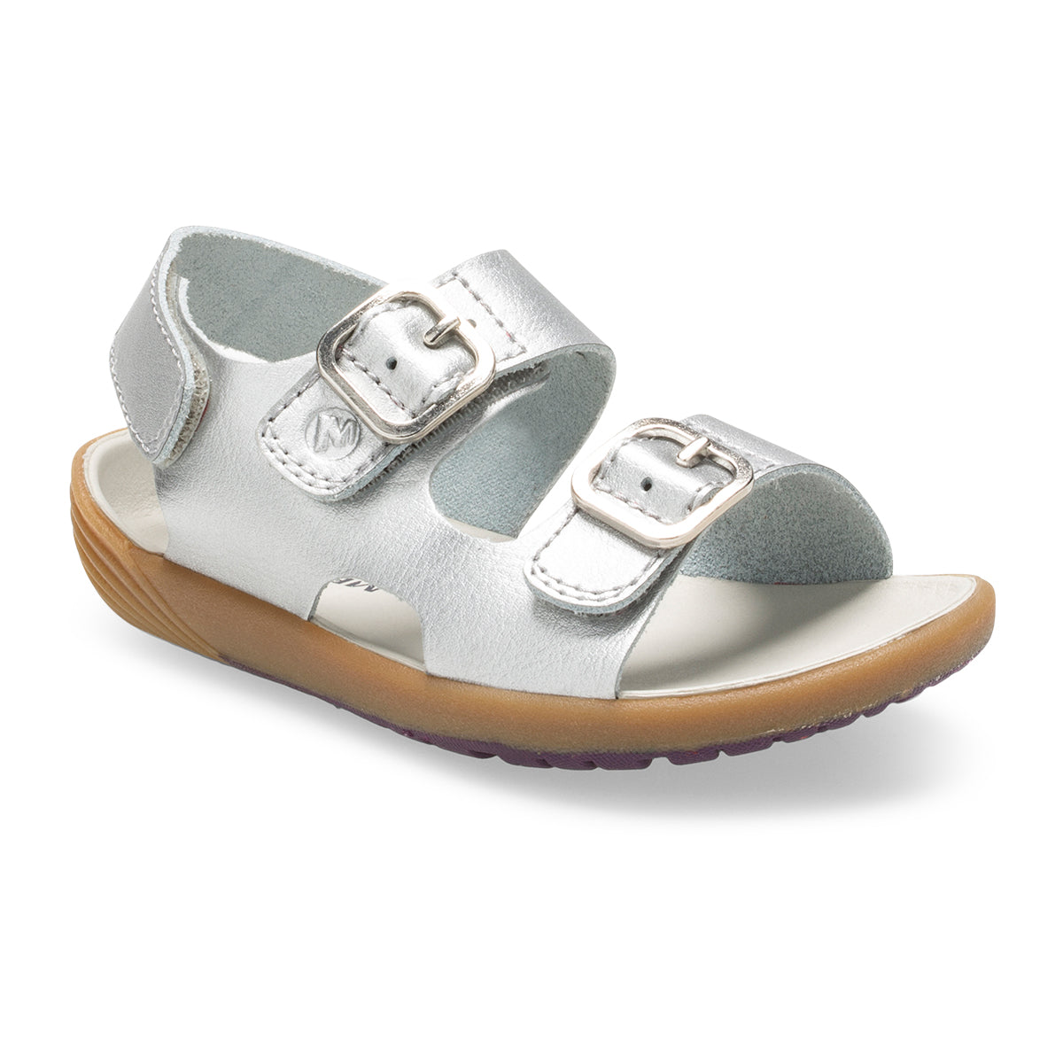 Bare Steps™ Sandal - Little Kid Silver