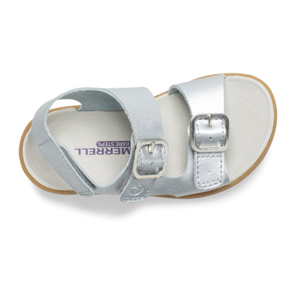 Bare Steps™ Sandal - Little Kid Silver