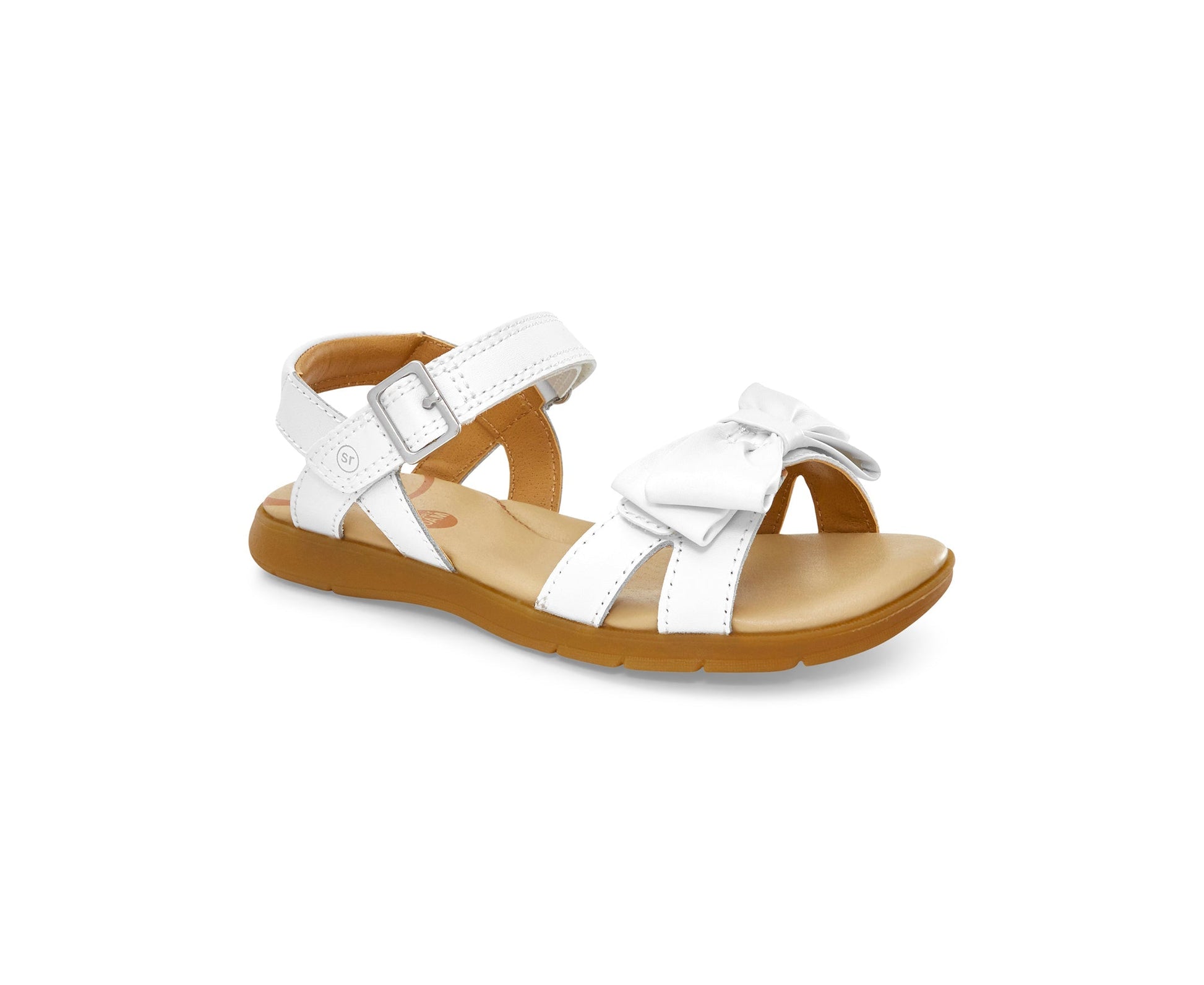 Cesia Sandal - Big Kid White
