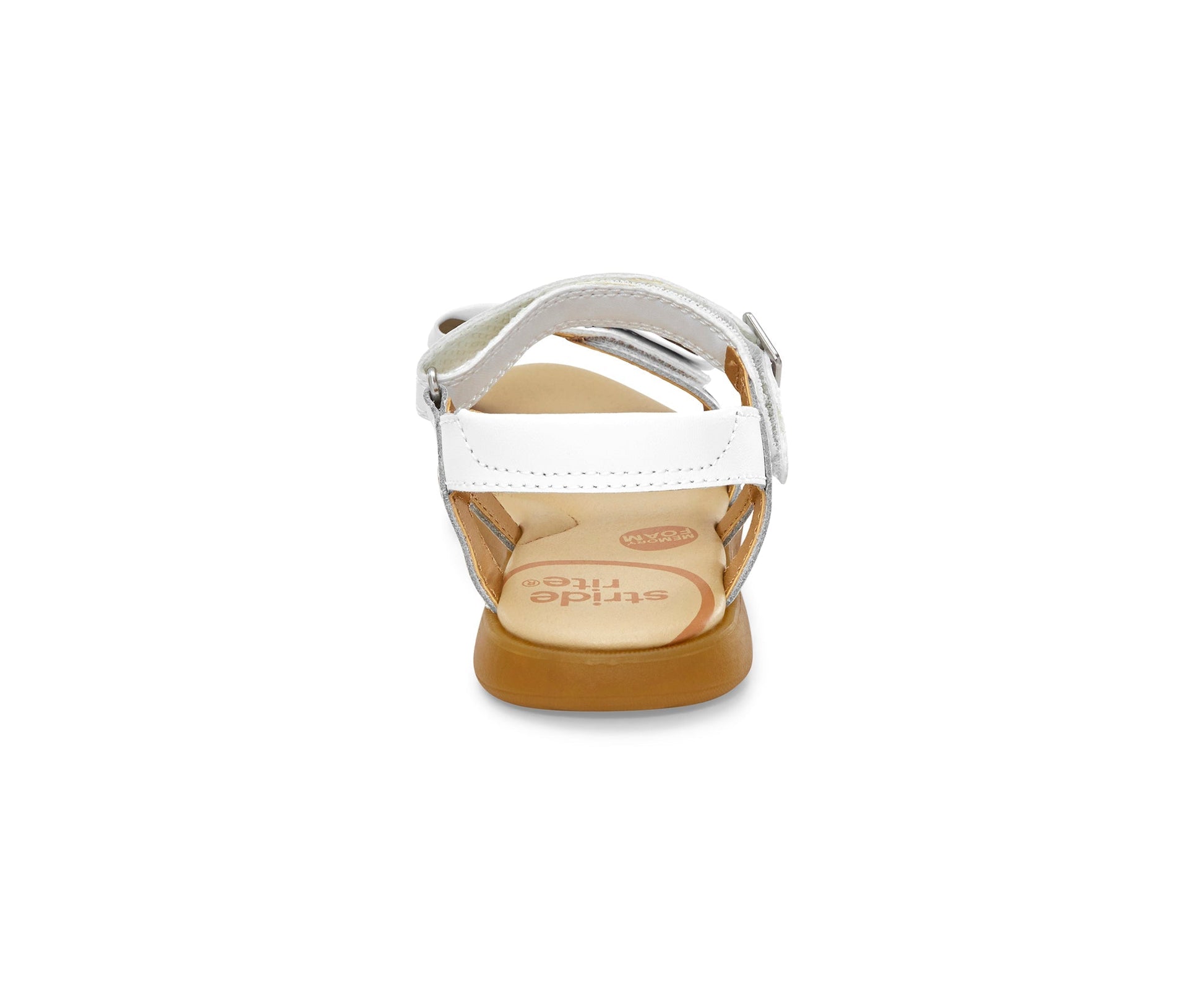 Cesia Sandal - Big Kid White