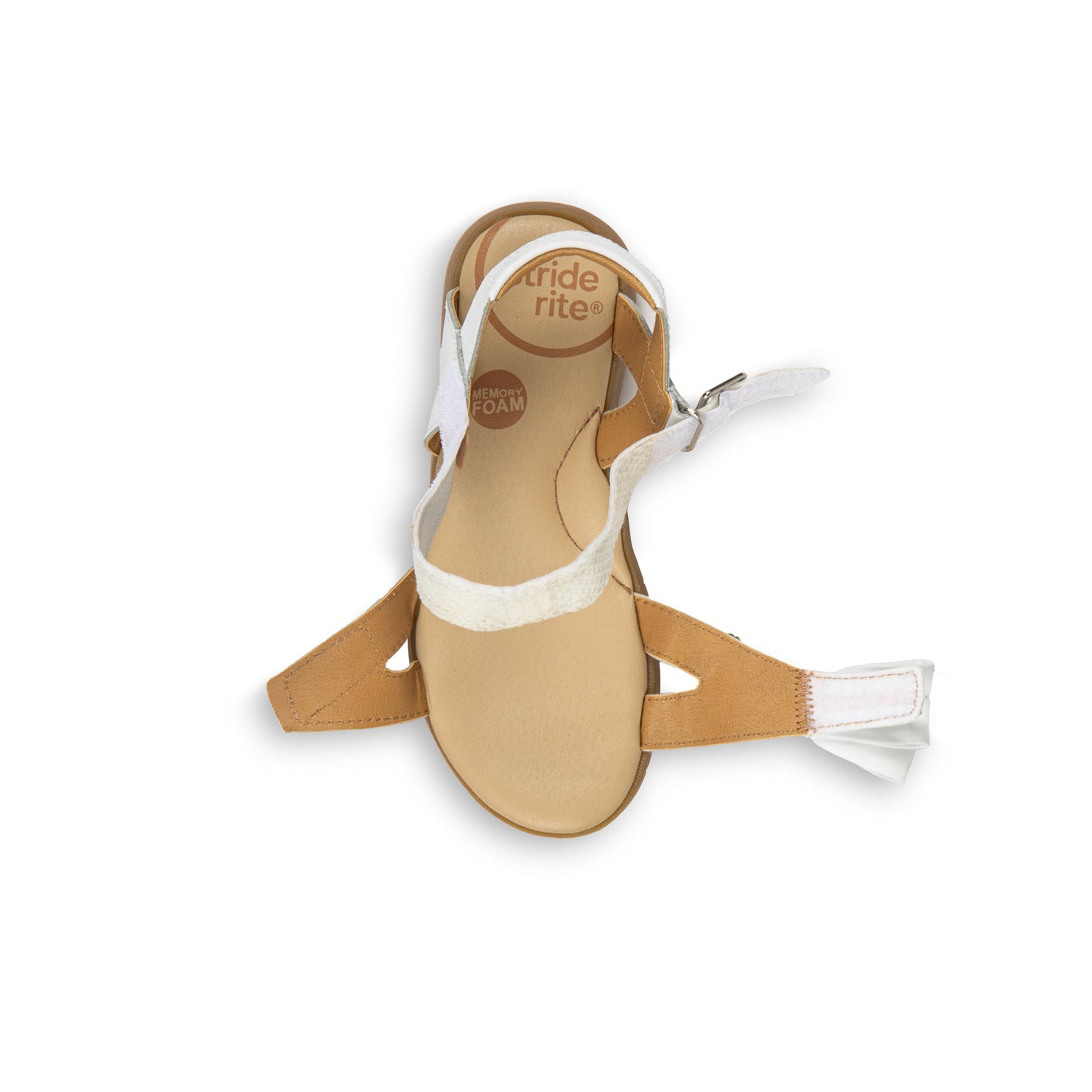 Cesia Sandal - Big Kid White