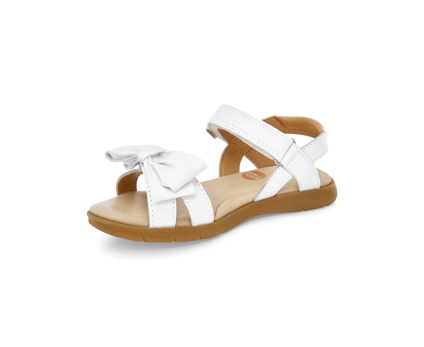 Cesia Sandal - Big Kid White