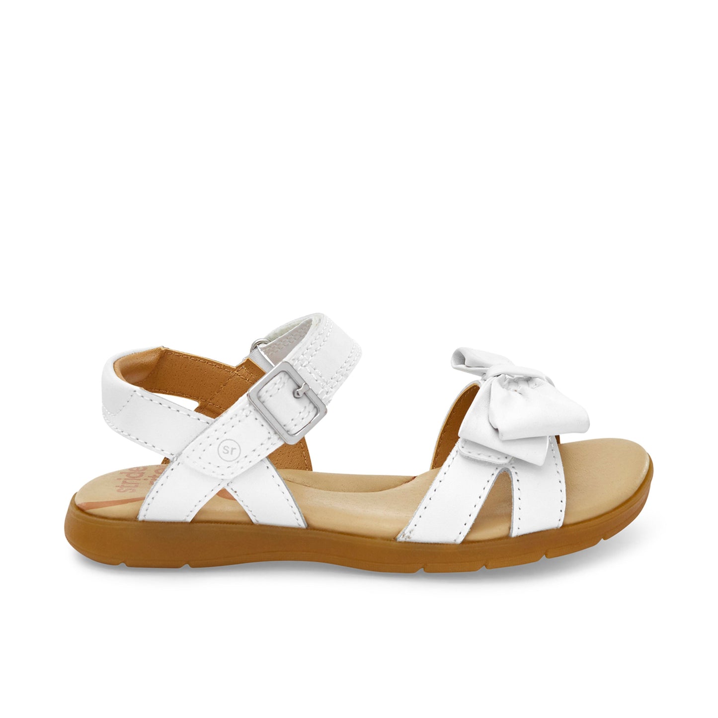 Cesia Sandal - Big Kid White
