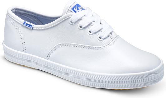Champion CVO Sneaker - Big Kid White Leather
