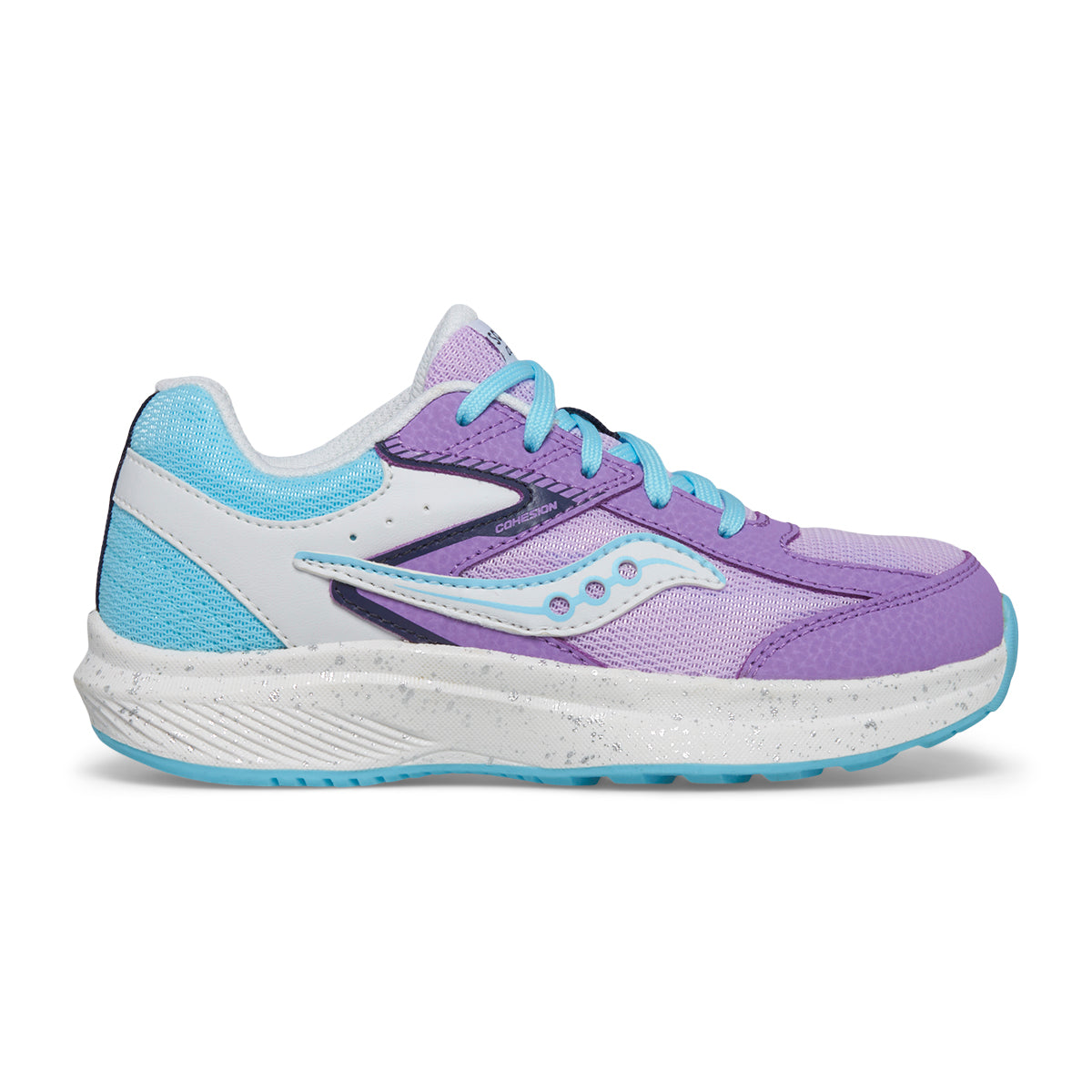 Cohesion Kdz Sneaker - Big Kid Purple/Blue