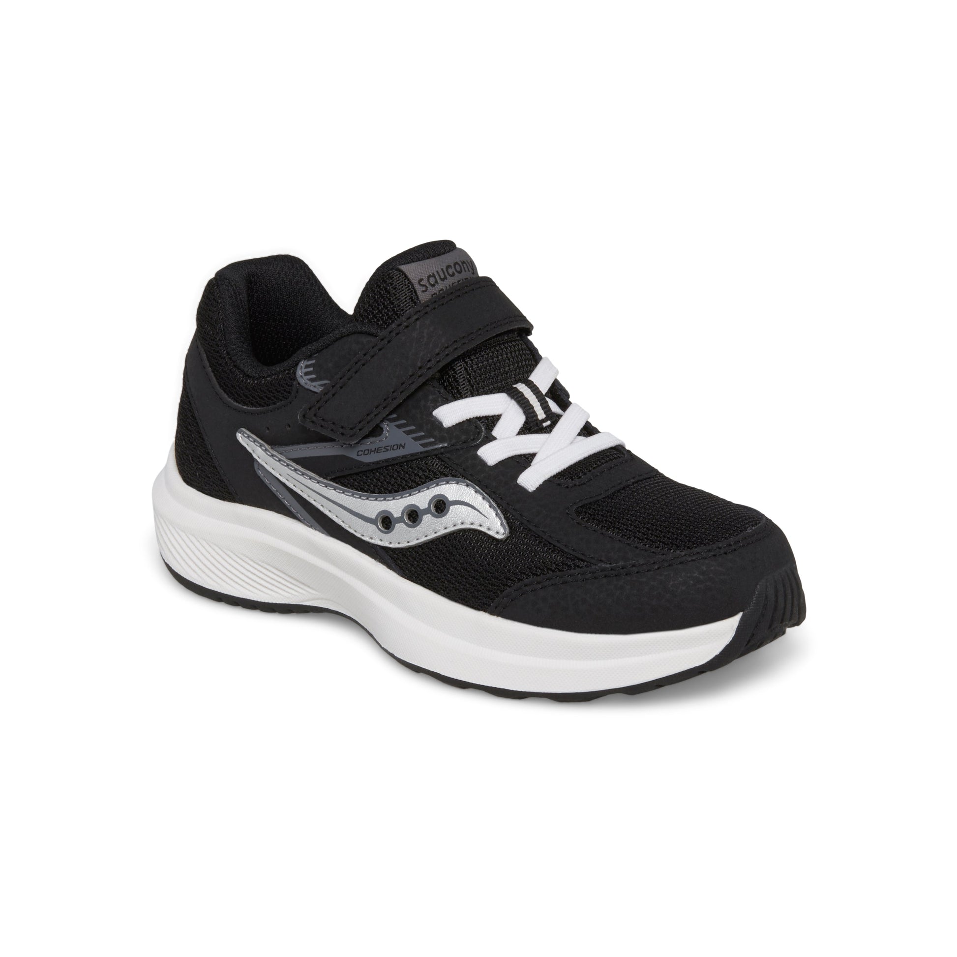 Cohesion Kdz A/C Sneaker - Big Kid Black/White