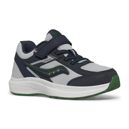 Cohesion Kdz A/C Sneaker - Big Kid Navy/Grey/Green