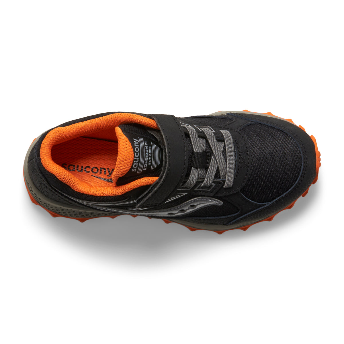 Cohesion Tr14 A/C Sneaker - Big Kid Black/Orange