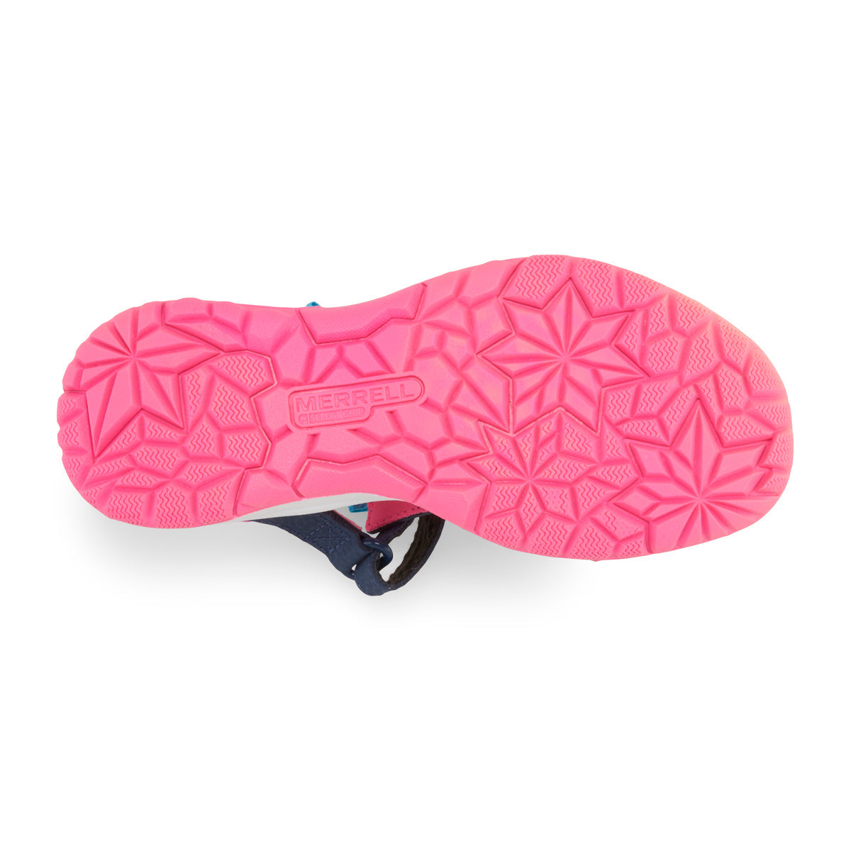 Dragonfly Sandal - Big Kid Navy/Turquoise/Pink