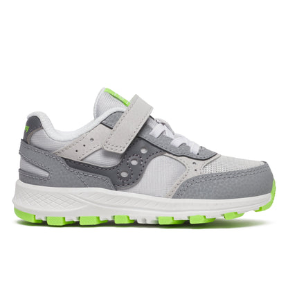 Eclipse Jr Sneaker - Little Kid White/Grey/Lime