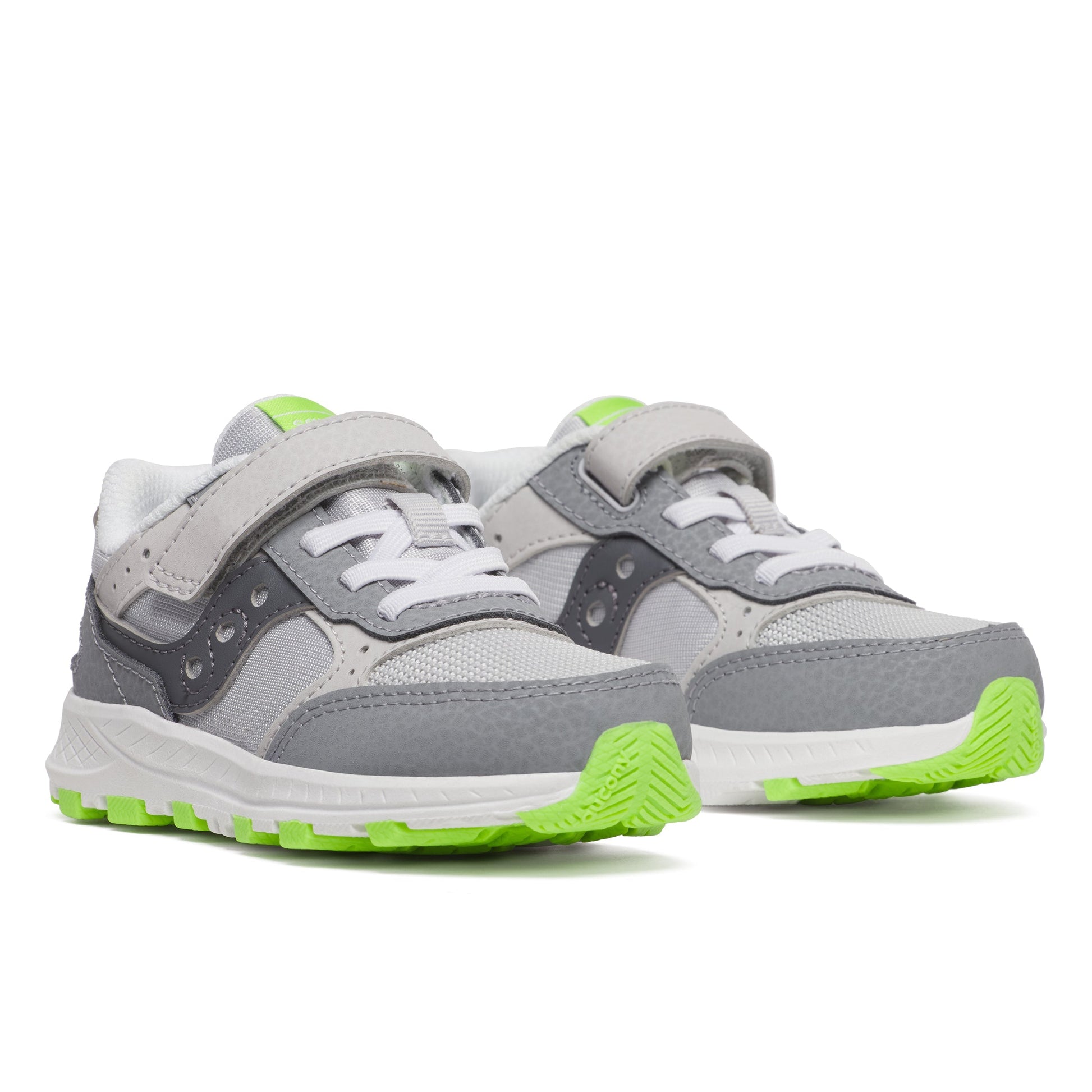 Eclipse Jr Sneaker - Little Kid White/Grey/Lime