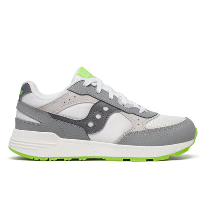 Eclipse KDZ Sneaker - Big Kid White/Grey/Lime