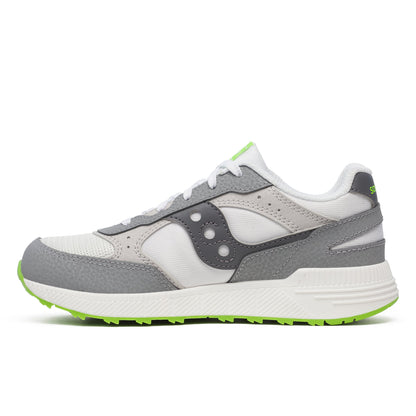 Eclipse KDZ Sneaker - Big Kid White/Grey/Lime