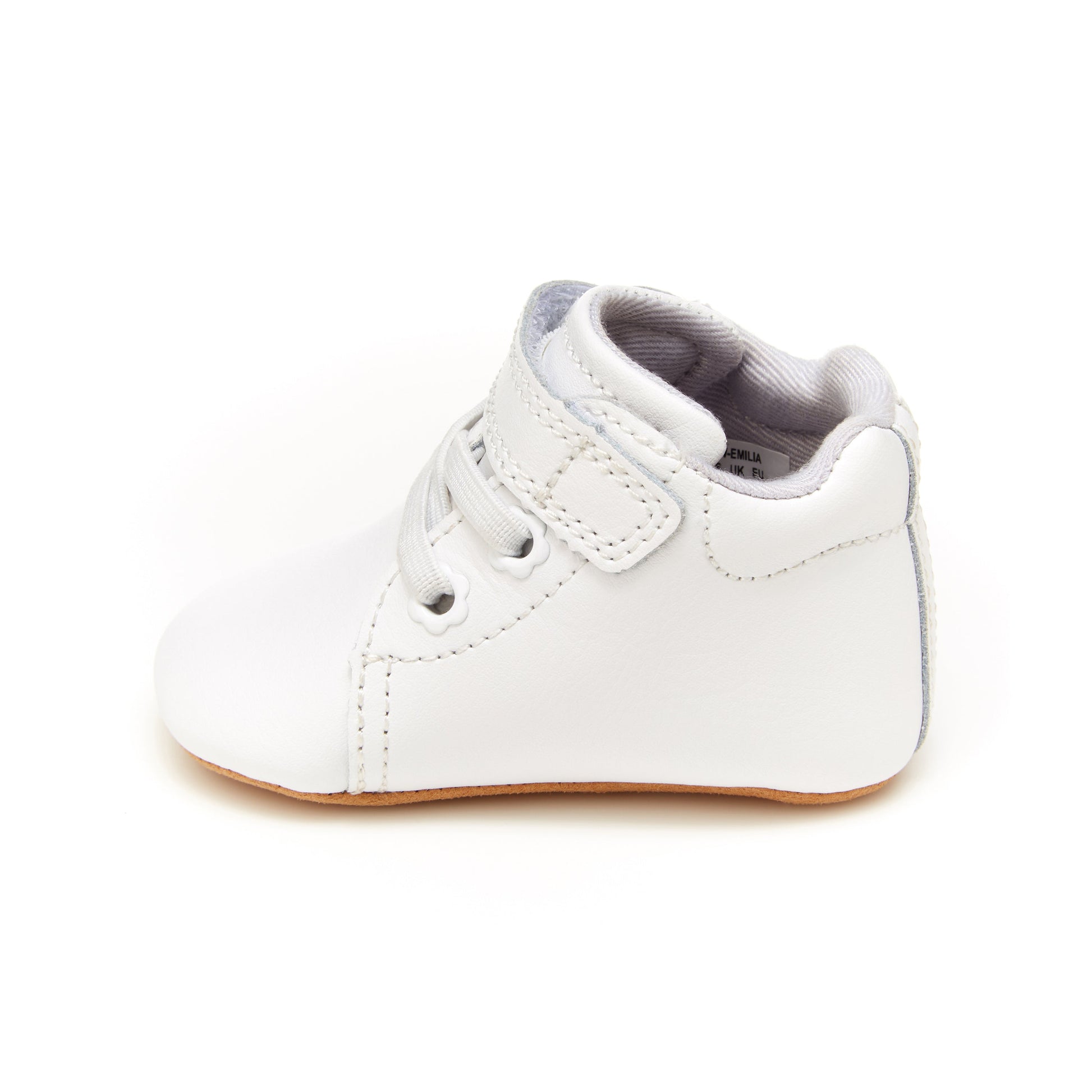 Emilia Baby Bootie - Little Kid White