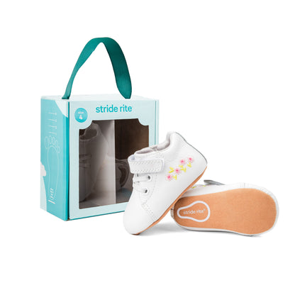 Emilia Baby Bootie - Little Kid White