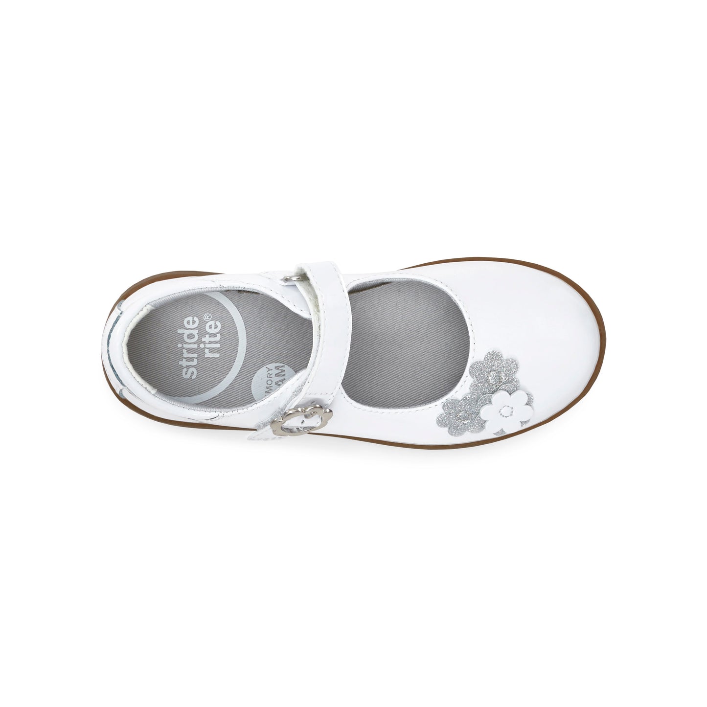 Holly Mary Jane - Big Kid White Patent