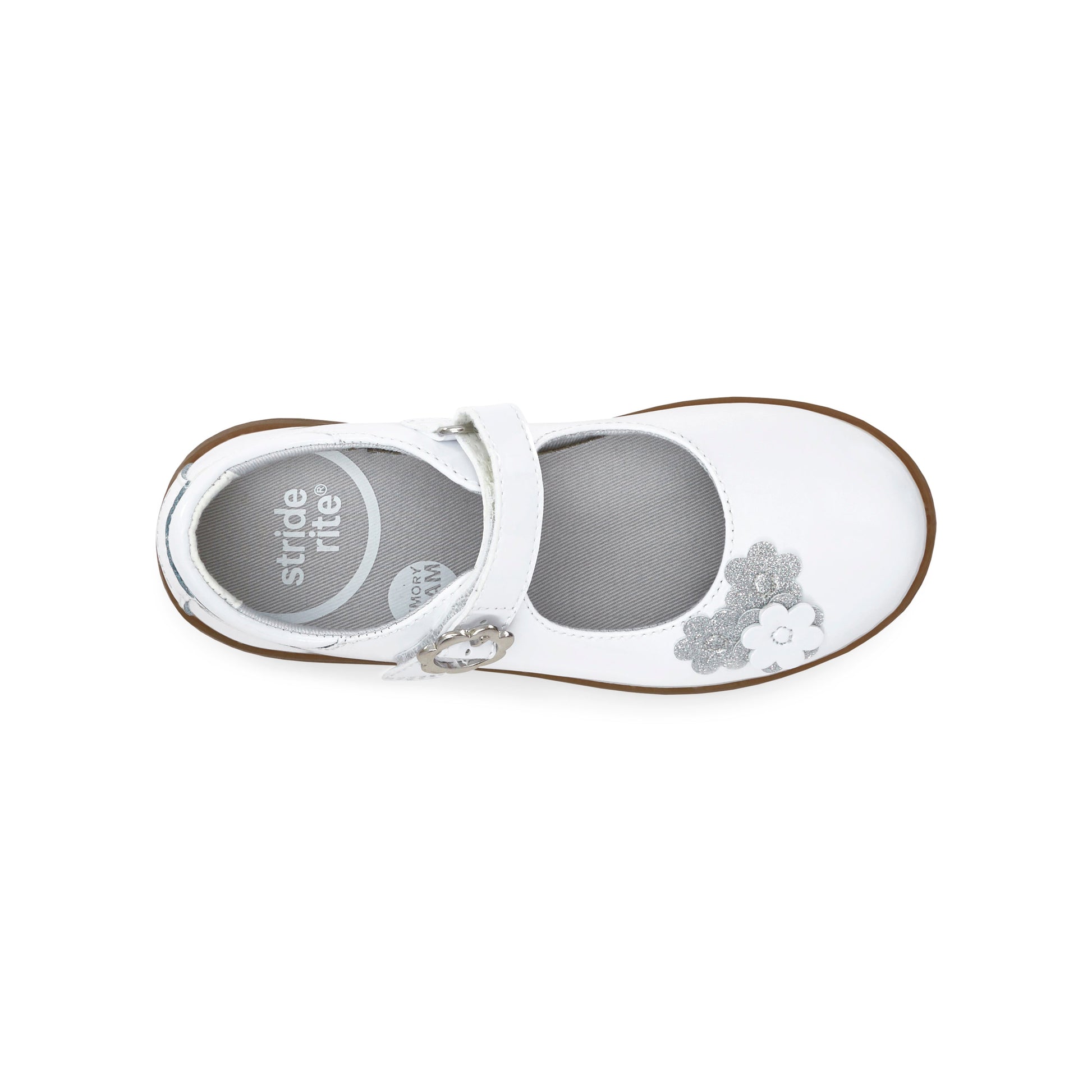 Holly Mary Jane - Big Kid White Patent