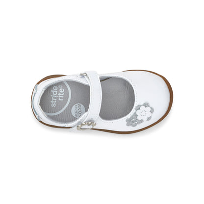 Holly Mary Jane - Little Kid White Patent